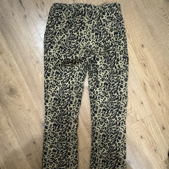 J. Crew leopard print crop Jean| size 30 - Picture 3 of 4